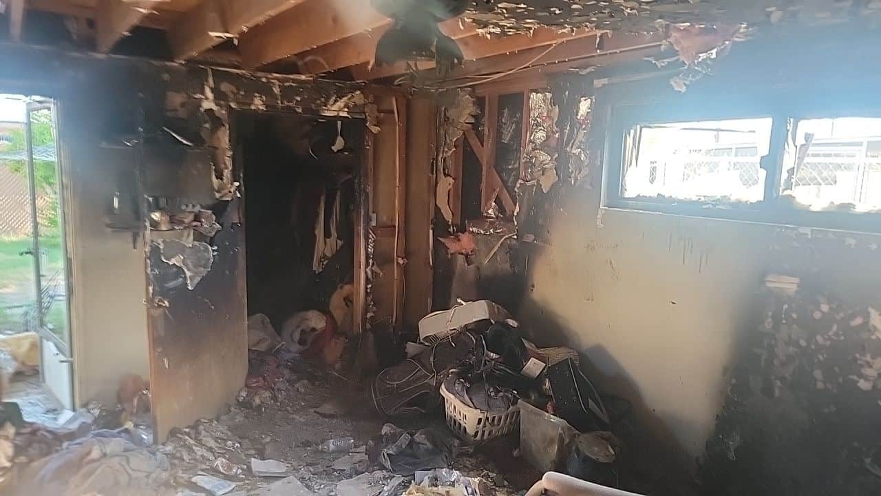 Fire damage restoration in Yuma, AZ